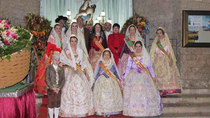 Las imágenes de la Ofrenda de las comisiones falleras de Buñol