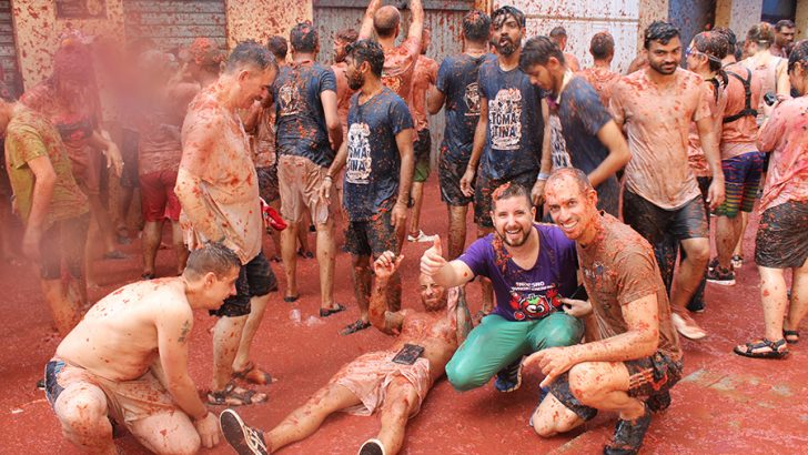 Las mejores imágenes de «La Tomatina» de Buñol 2018