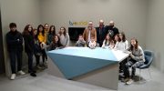 Los alumnos de primer curso de del Conservatorio visitan Radio Buñol