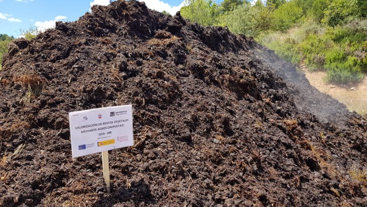 Yátova continúa avanzando en el proyecto de biomasa y compostaje para generar energía limpia