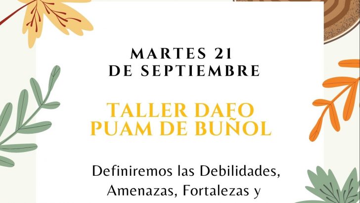 El Plan de Actuación Municipal de Buñol continúa con un taller informativo el próximo martes