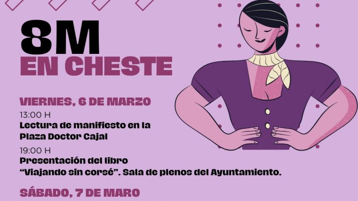 El Ayuntamiento de Cheste celebra el Día Internacional de la Mujer con un amplio programa de actividades