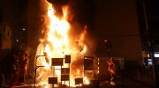La cremà pone el broche de oro a las Fallas de Buñol